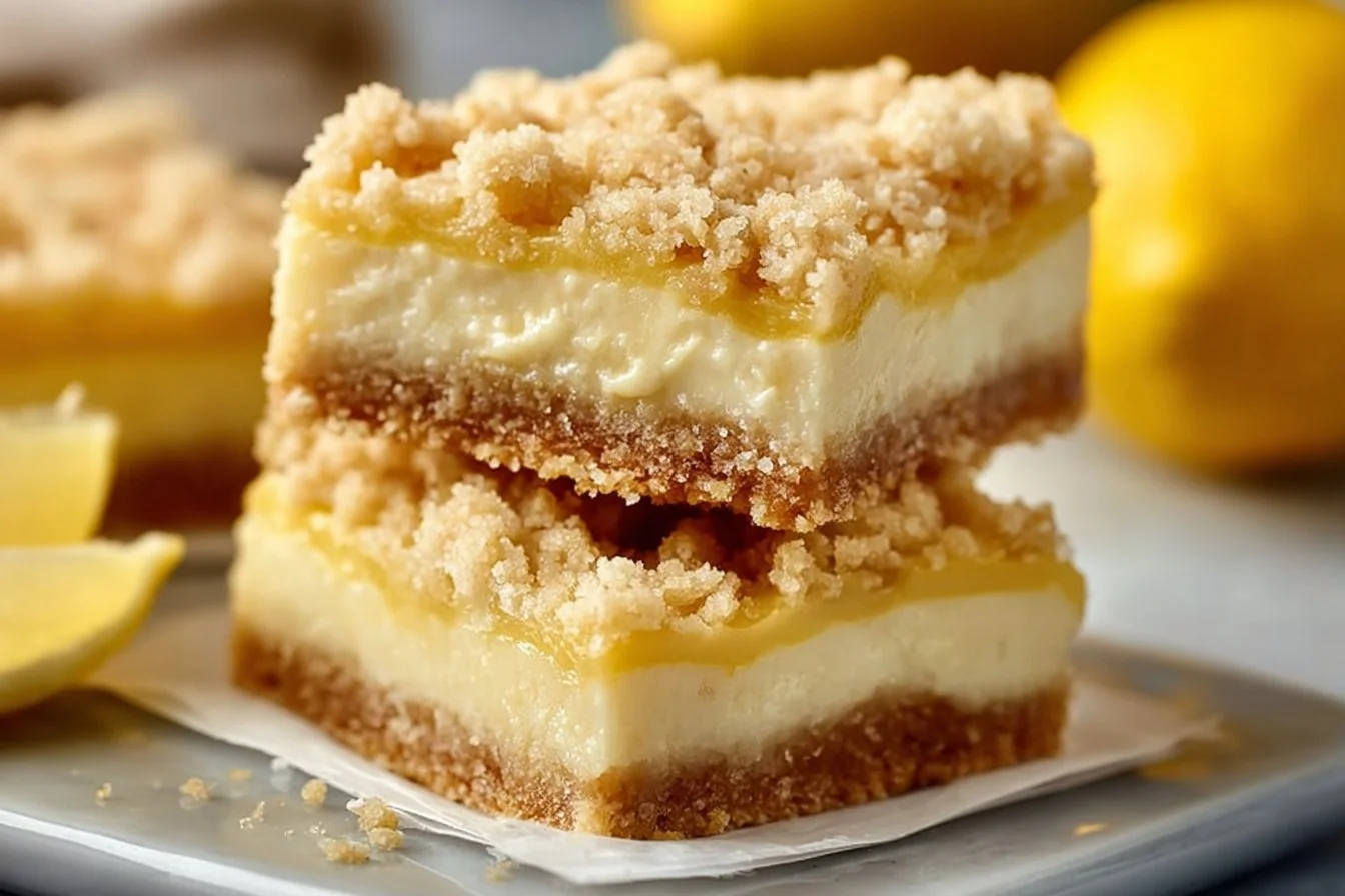 Homemade Lemon Crumb Bars