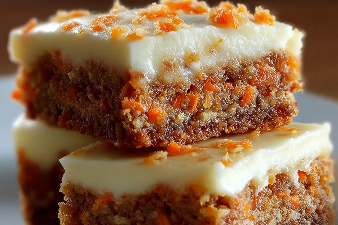 Irresistibly Indulgent Carrot Cake Cream Cheese Bars carrot cake Irresistibly Indulgent Carrot Cake Cream Cheese Bars