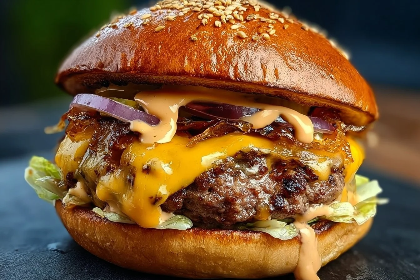 Juicy Smash Burger Recipe