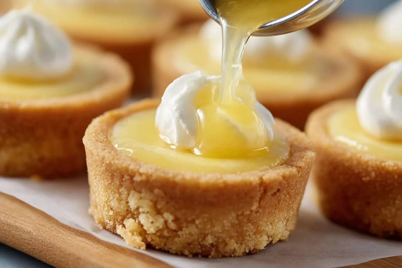 Lemon Bar Cookie Cups lemon bar cookie Lemon Bar Cookie Cups