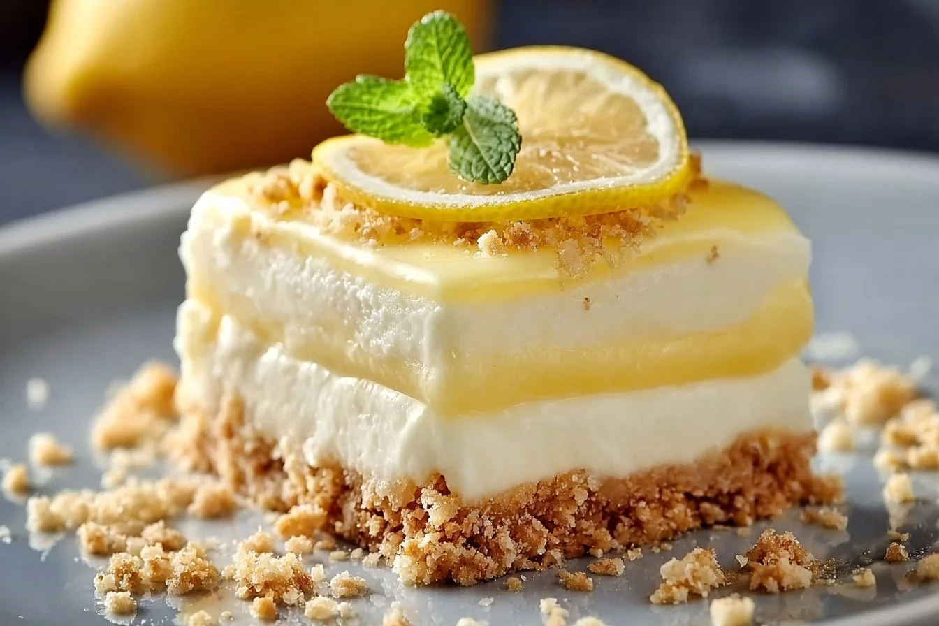 Lemon Cheesecake with Oat Crust