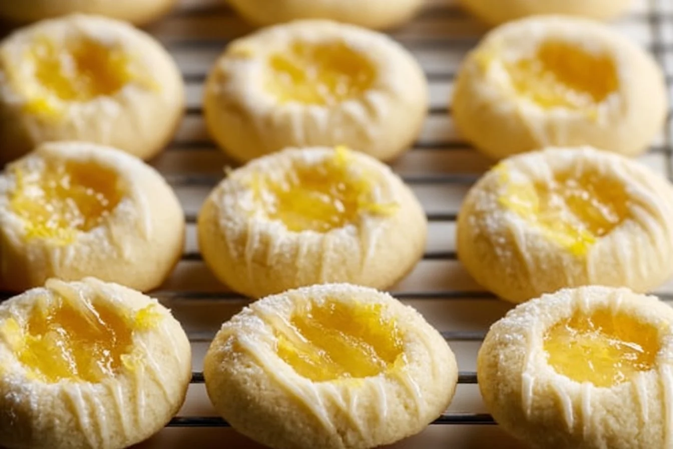 Lemon Thumbprint Cookies