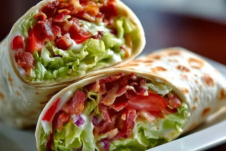Delicious Meal Prep BLT Wraps ready for a tasty and convenient lunch.