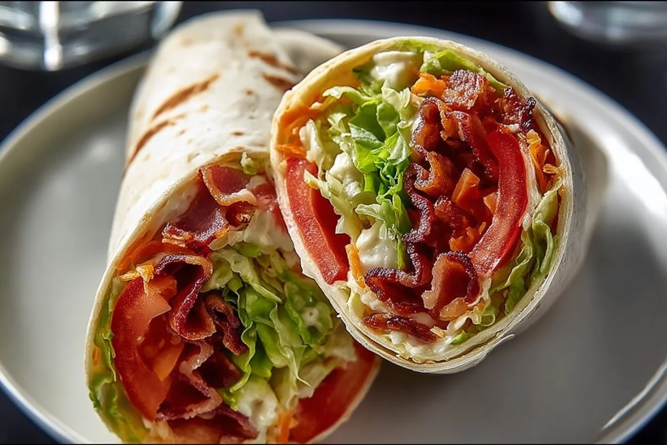 Easy Meal Prep BLT Wraps