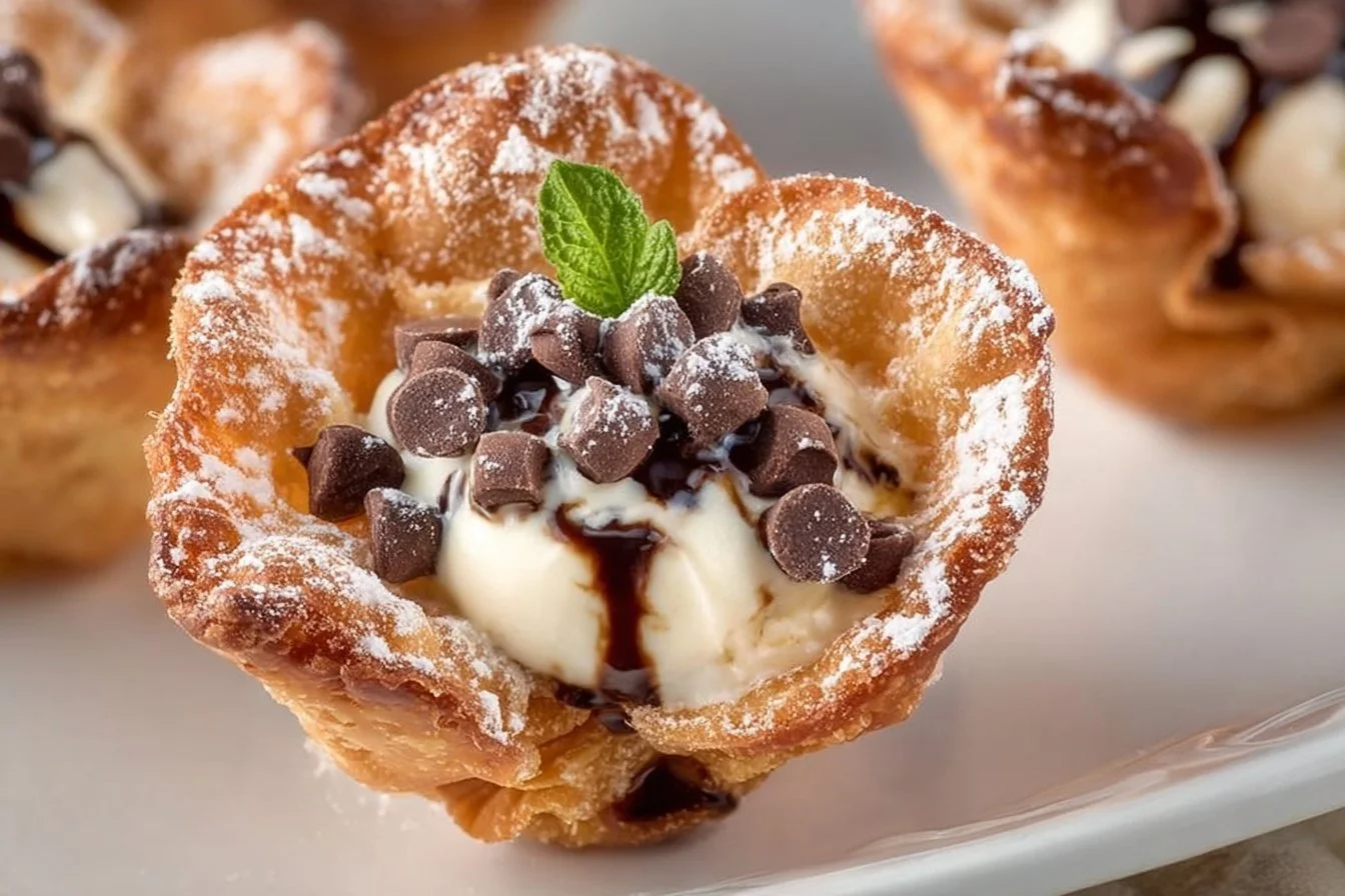 Mini Cannoli Cups