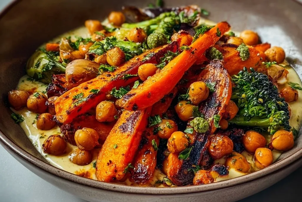 One-Pan Roasted Carrot and Chickpea Bowl one pan roasted carrot and chickpea bowl 2026 03 04 141301 1024x683 1