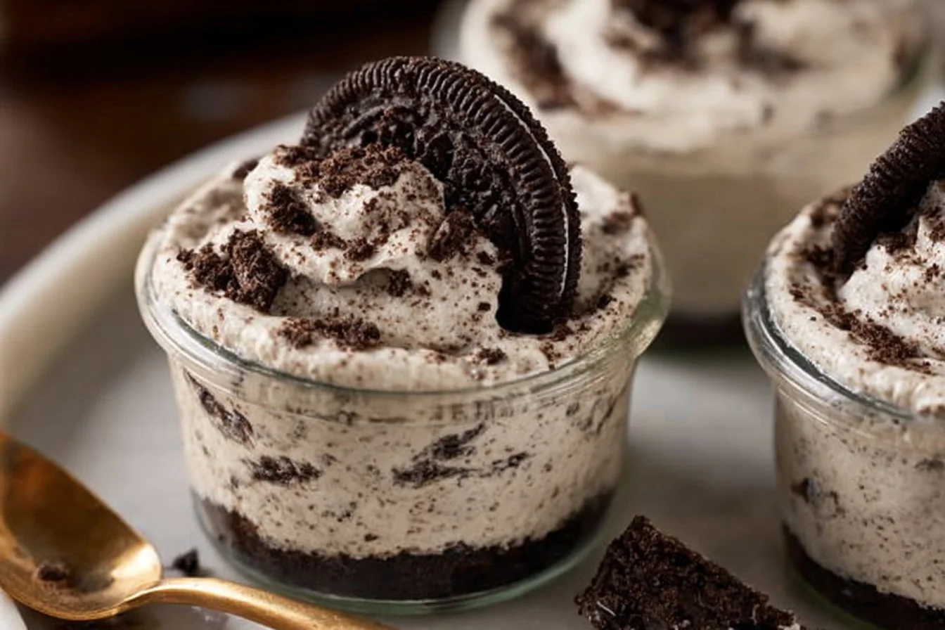 Oreo No-Bake Cheesecake Cups