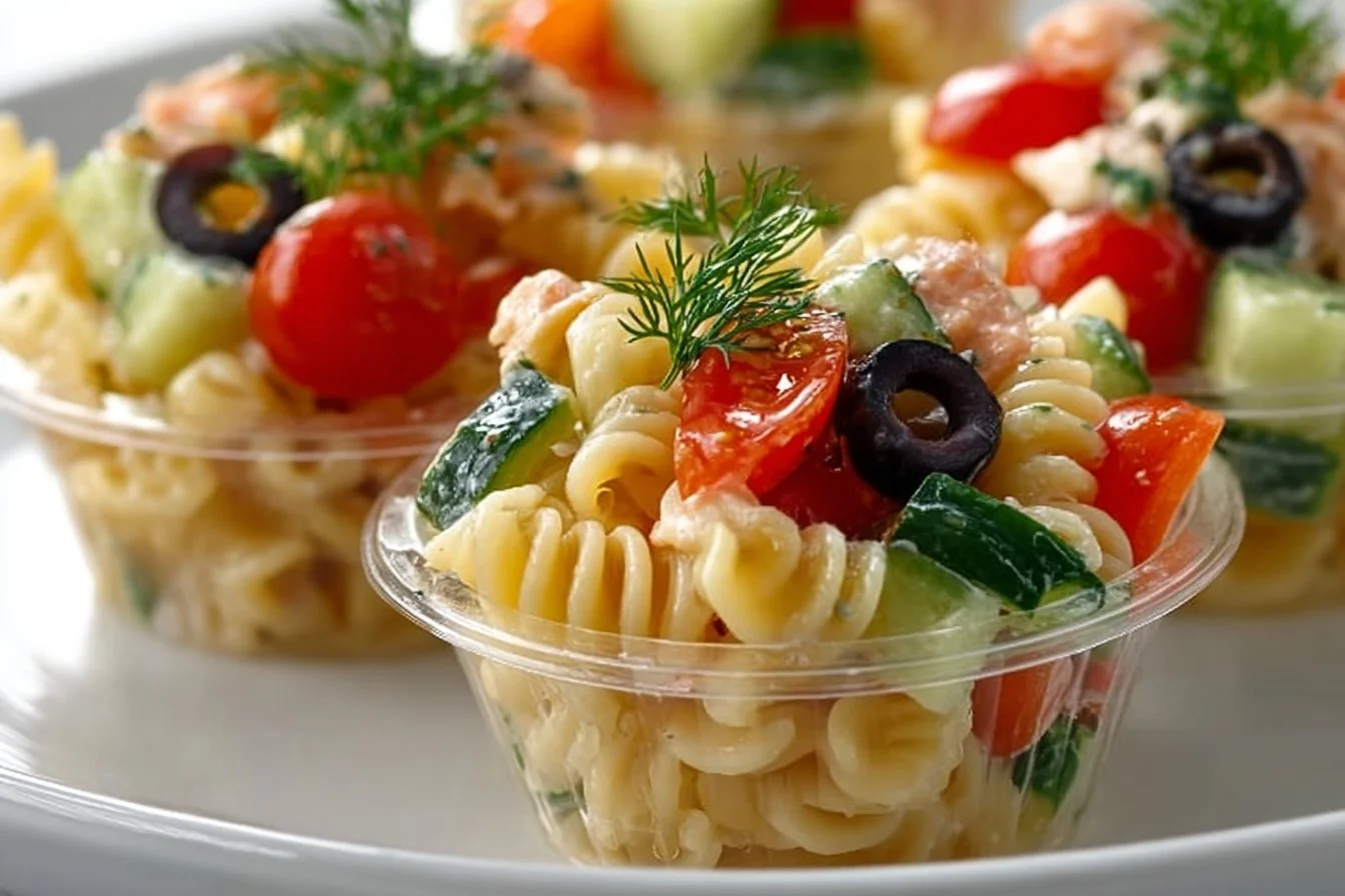 Pasta Salad Cups Recipe