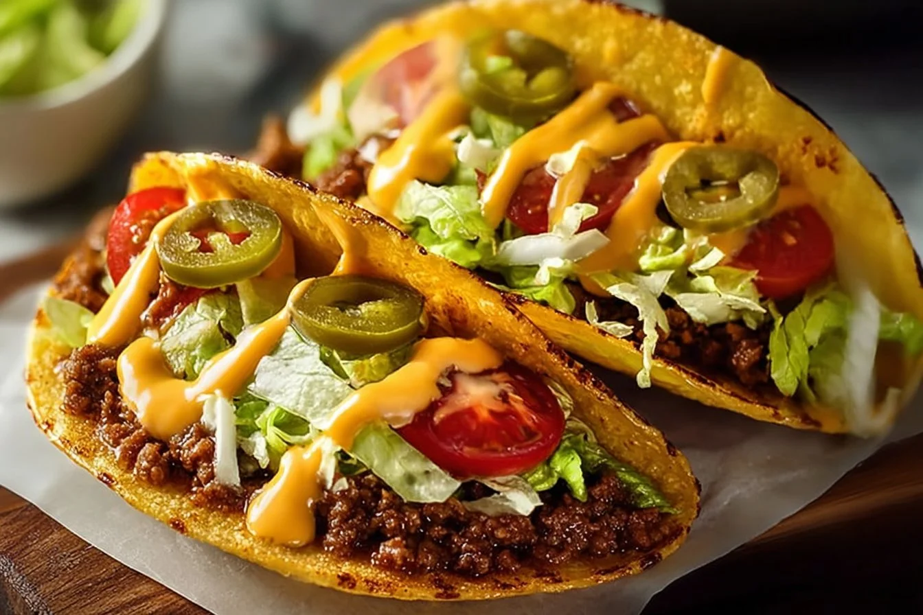 Perfect Smash Burger Tacos