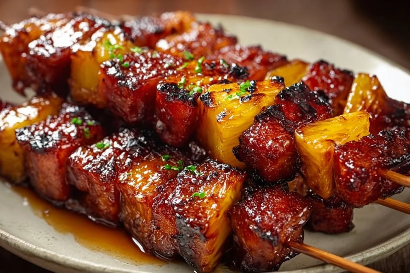 Pineapple BBQ Pork Skewers: A 15-Minute Grilling Dream