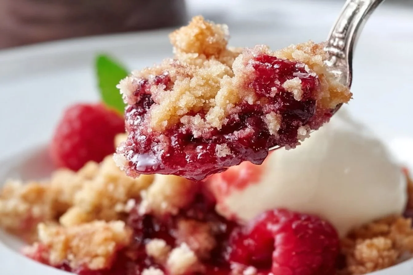 Raspberry Crumble