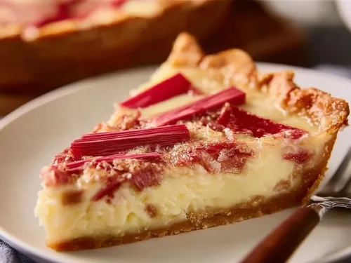 Rhubarb Custard Pie