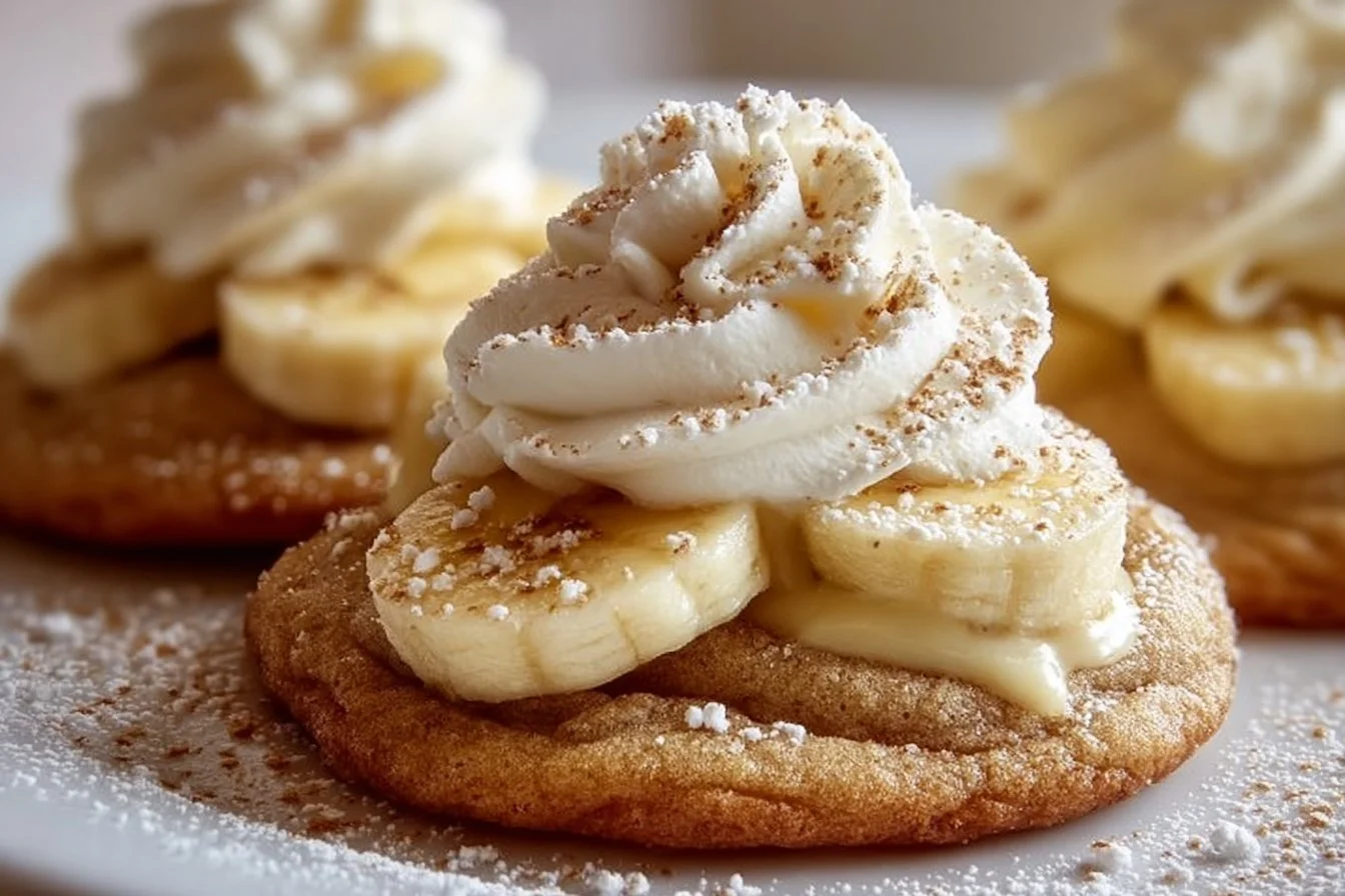 Southern Banana Pudding Cookies