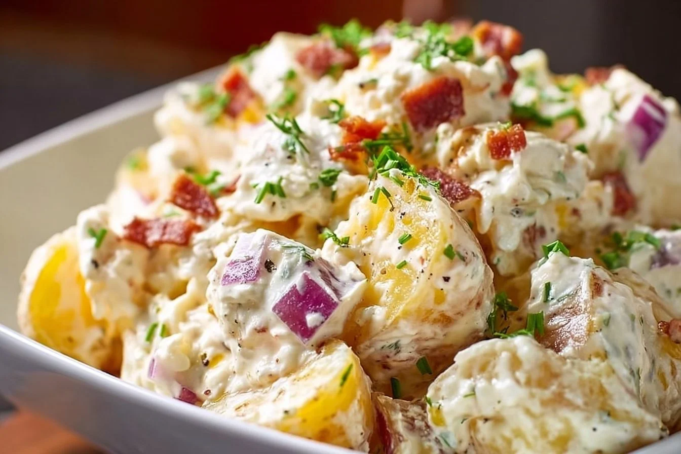 Steakhouse Potato Salad: A Creamy, Flavor-Packed Side Dish
