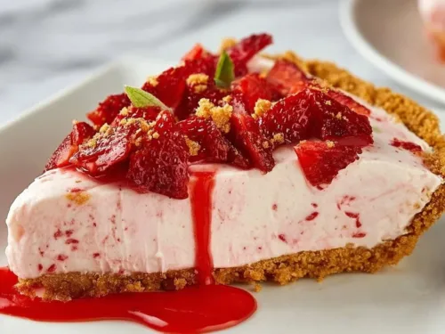 Strawberry Pie with Graham Cracker Crust