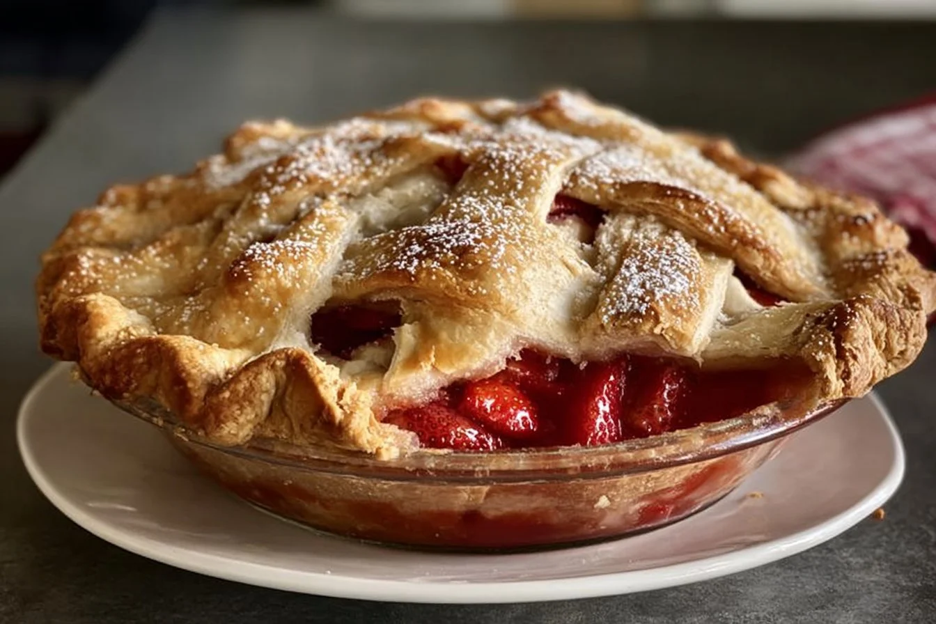 Strawberry Rhubarb Pie