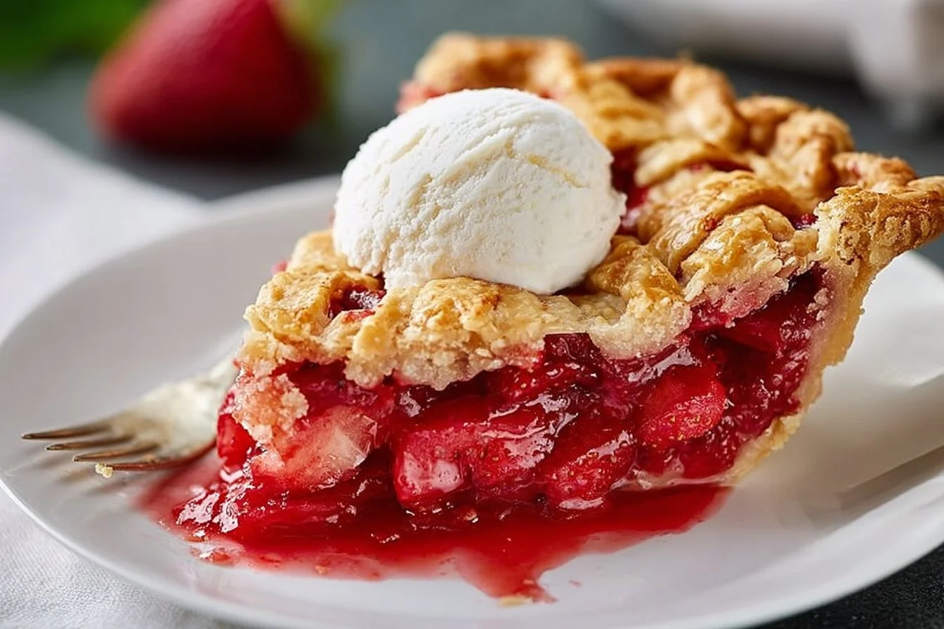 Strawberry Rhubarb Pie